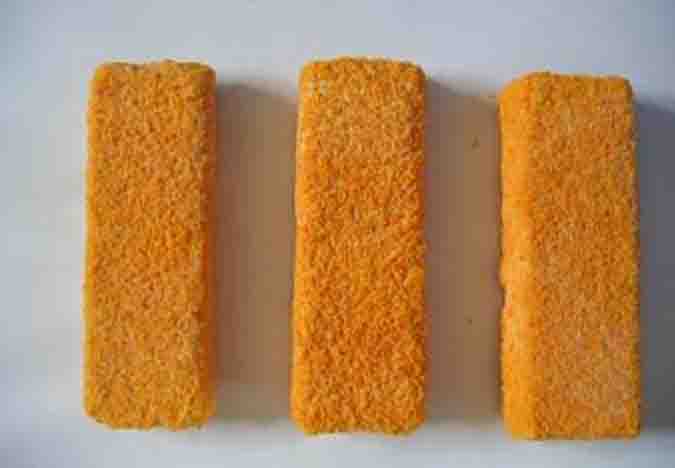 Breaded fish finger